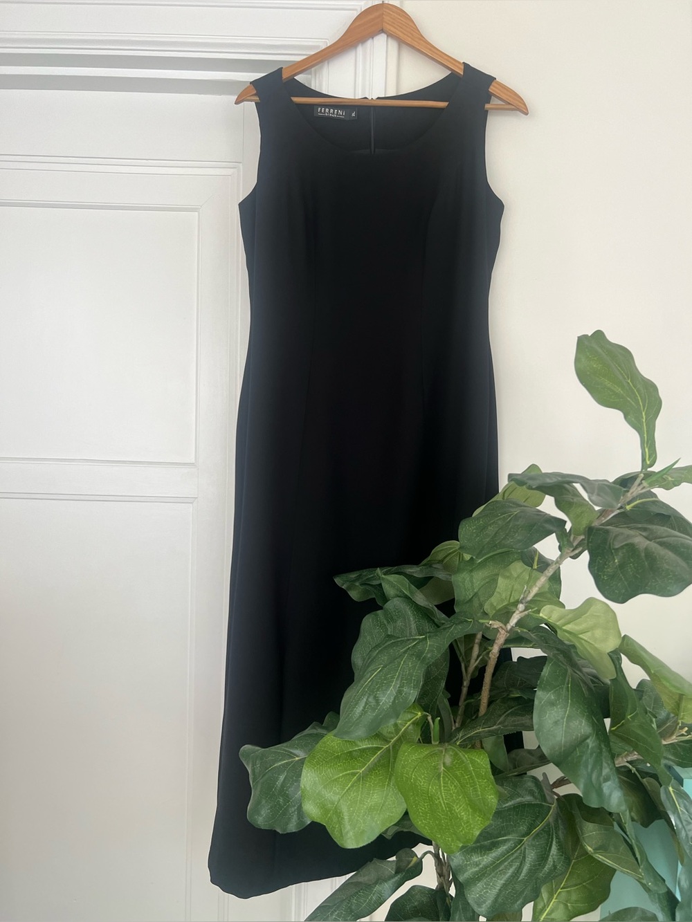 Ferreni Black Dress